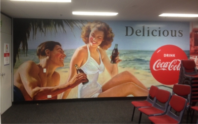 Coca-Cola sign Coca-Cola sign